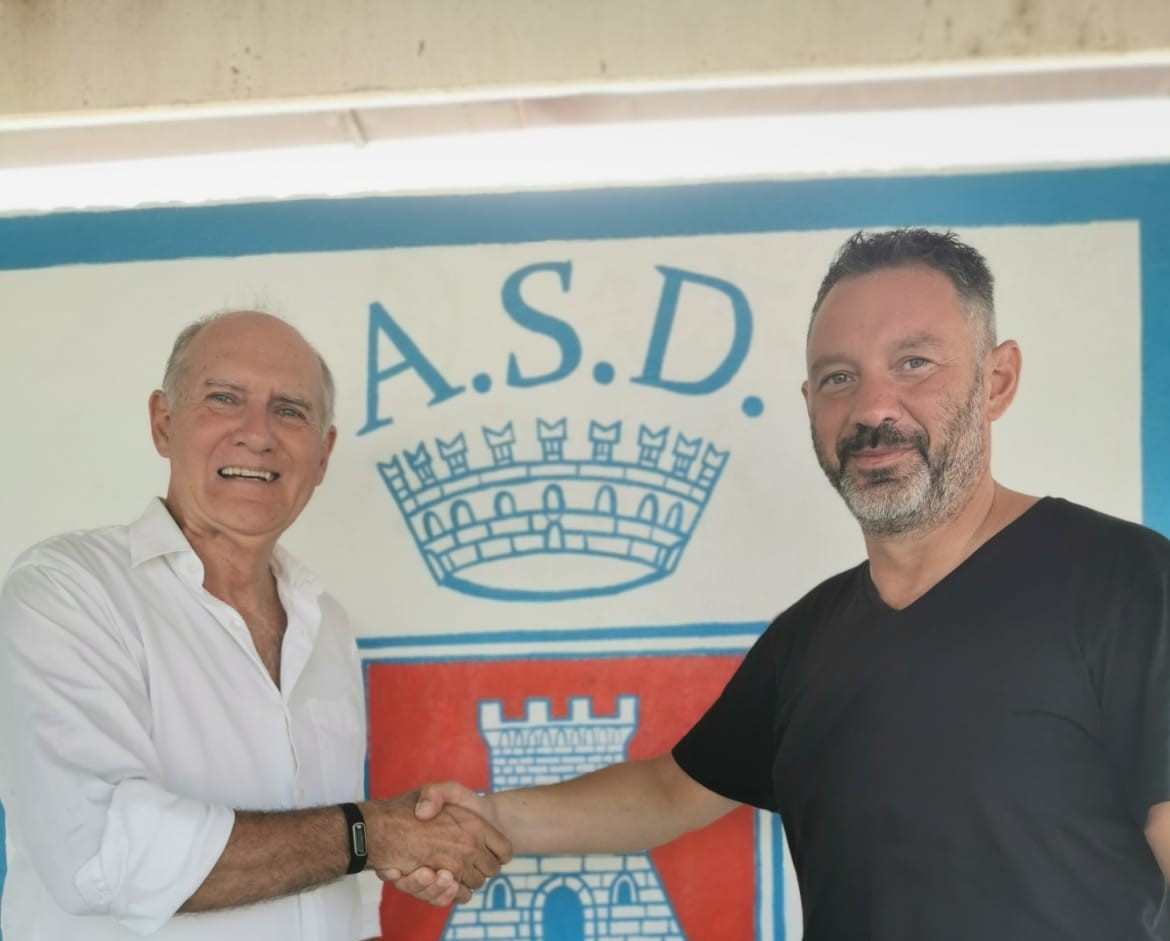 PRESIDENTE GIUSEPPE GIUSTI CON DIRETTORE SPORTIVO RAFFAELE BALLINI