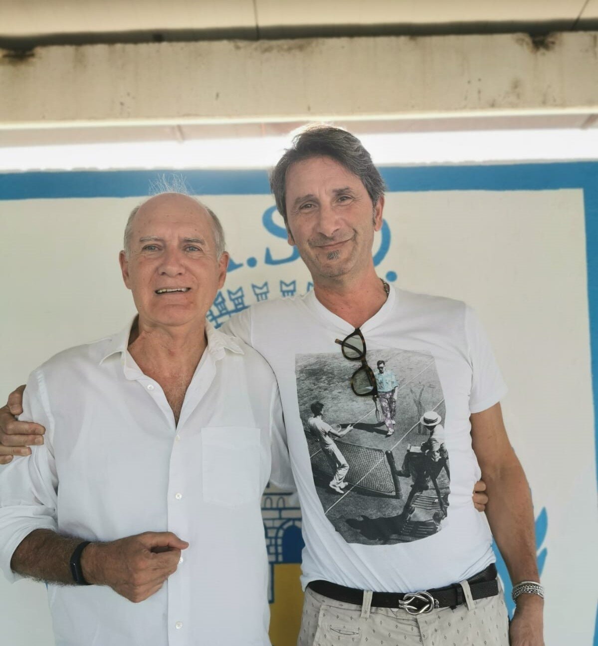 PRESIDENTE GIUSEPPE GIUSTI CON DIRETTORE GENERALE DANIELE ROSI